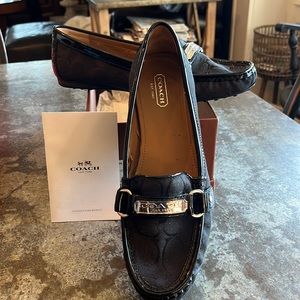Coach Black Felisha Loafer, 9